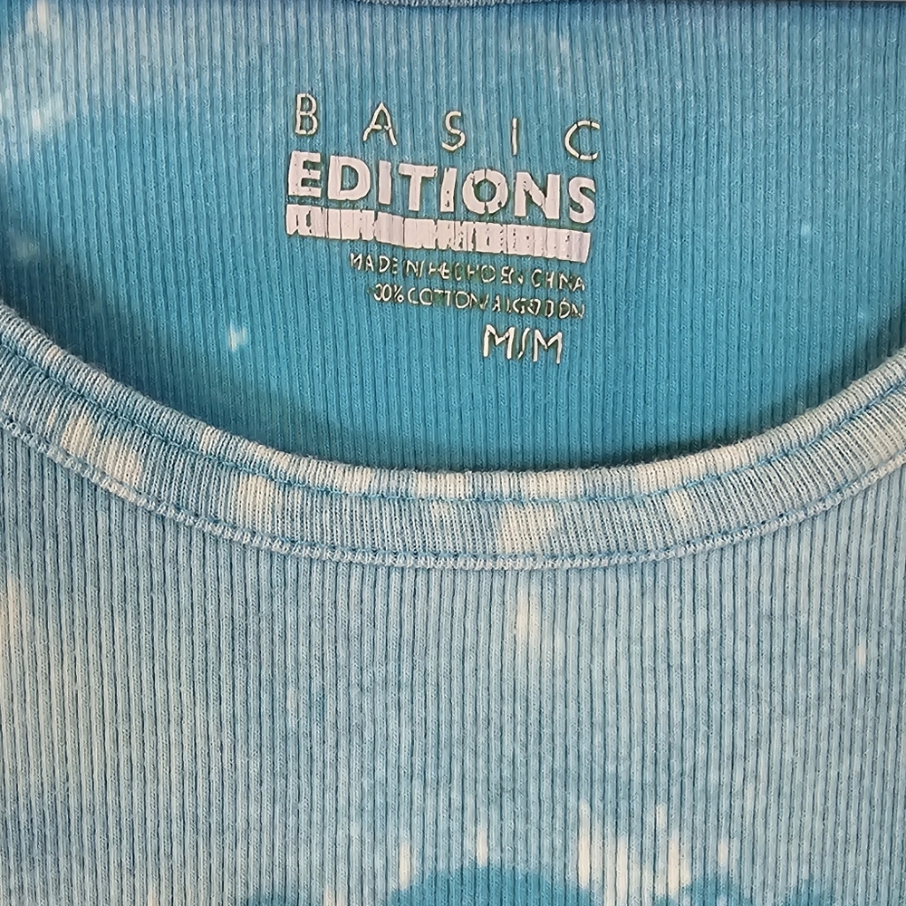 Tie-Dye Floral Tank Top - Picture 5 of 11